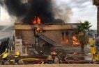 Off-Strip Las Vegas Fireplace Results in Heavy Smoke, Flames