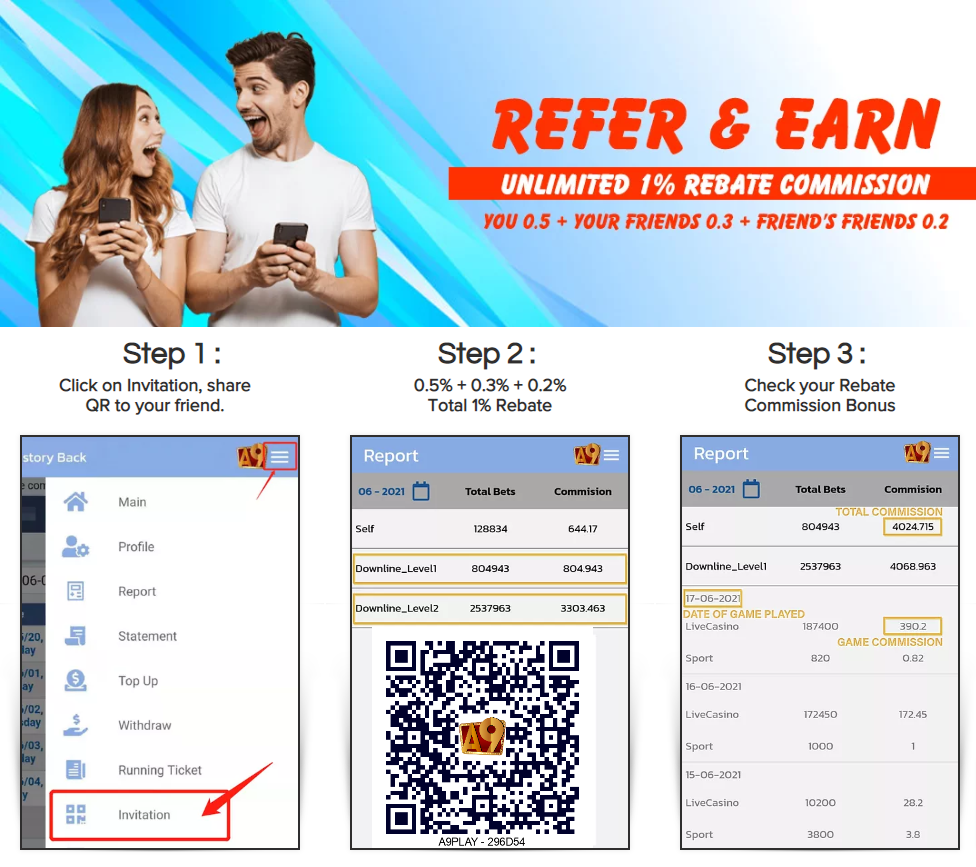 refer and earn